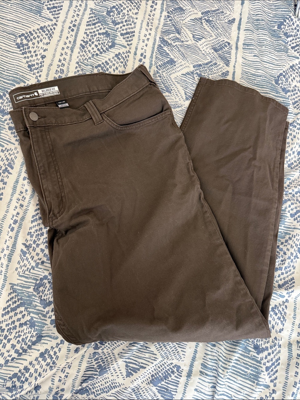 Carhartt Dark Brown Utility Pants